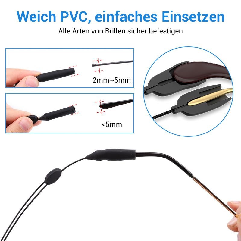 Maliben | Adjustable Non-Slip Eyeglass Strap (2 Pieces)