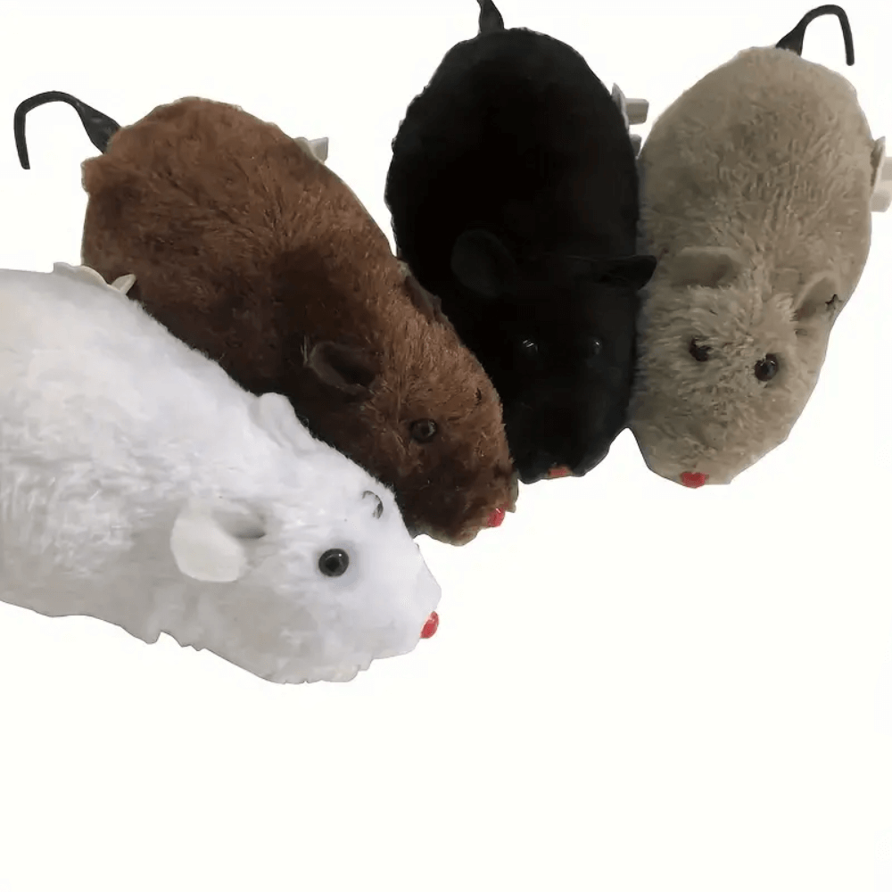 Wind-Up Interactive Cat Mouse Toy