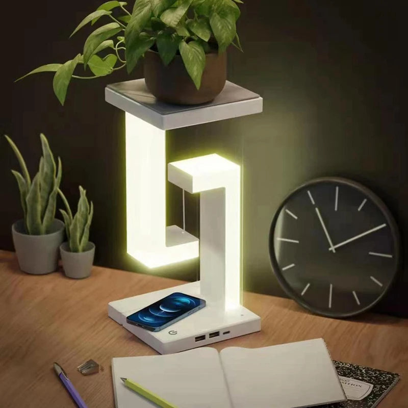 Maliben Wireless Charger - GlowCharge - Fast Charging - Magical Atmosphere in the Room