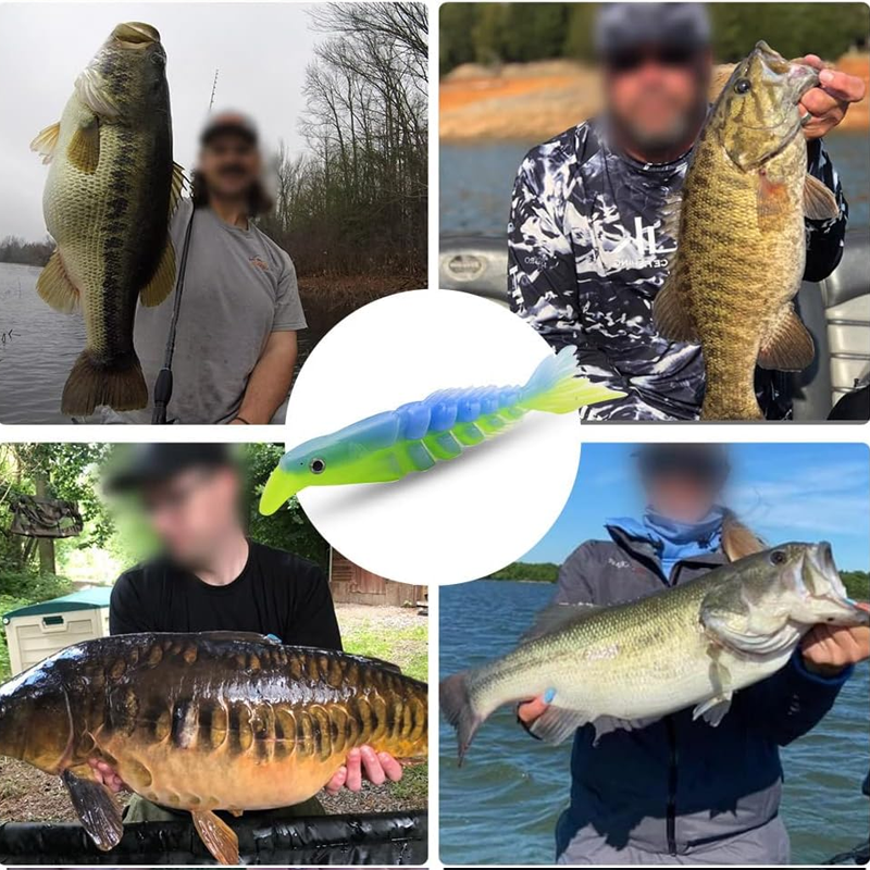 Maliben | Rubber Fish With Multiple Segments