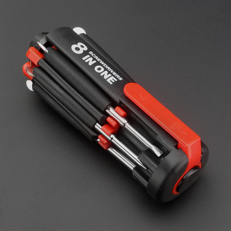 Maliben | 8-In-1 Screwdriver With Led Flashlight