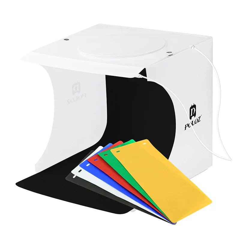 Maliben | 23cm Mini Photo Studio Lightbox With Soft Light For Stunning Jewelry & Product Shots