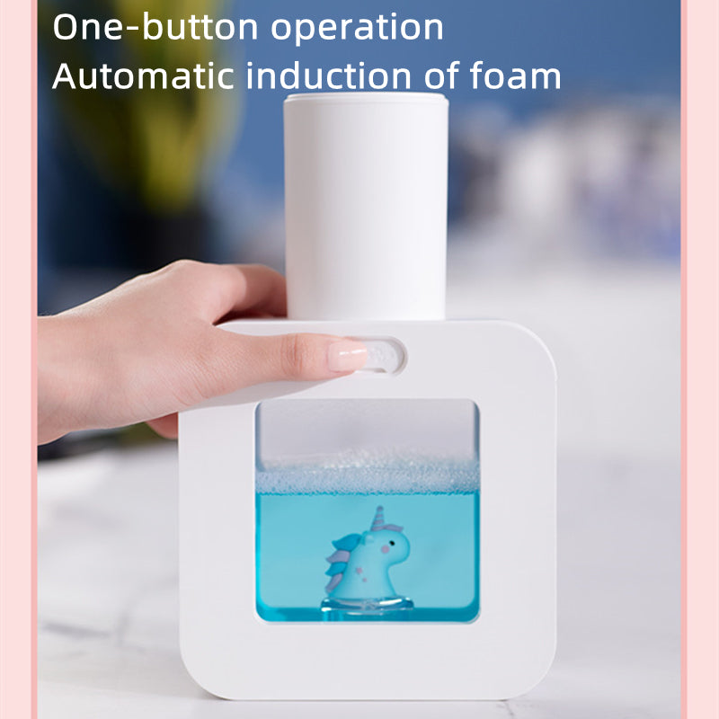 Maliben | Cute Pet Transparent Automatic Soap Dispenser