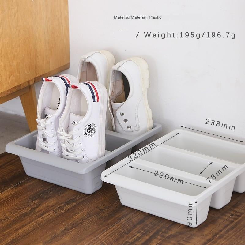 Maliben | Shoe Rack Staximo | Space-Saving & Modern | For 6 Pairs Of Shoes | Pp Plastic With Matte Surface
