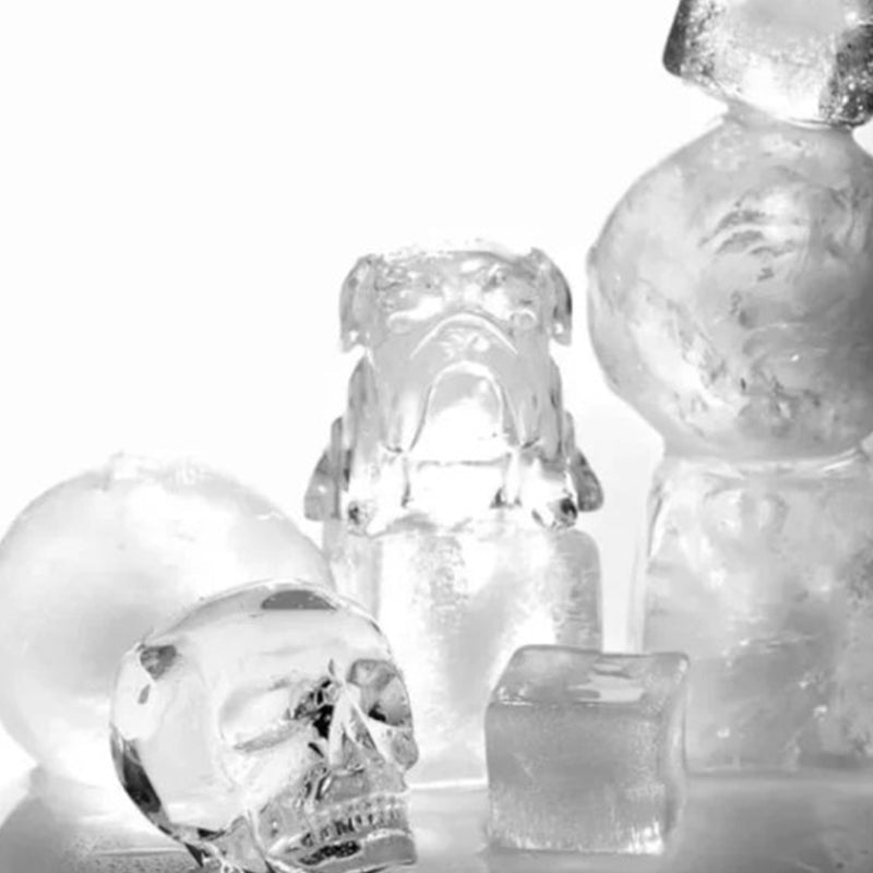 Maliben | Creative Bulldog Ice Mold Made Of Silicone