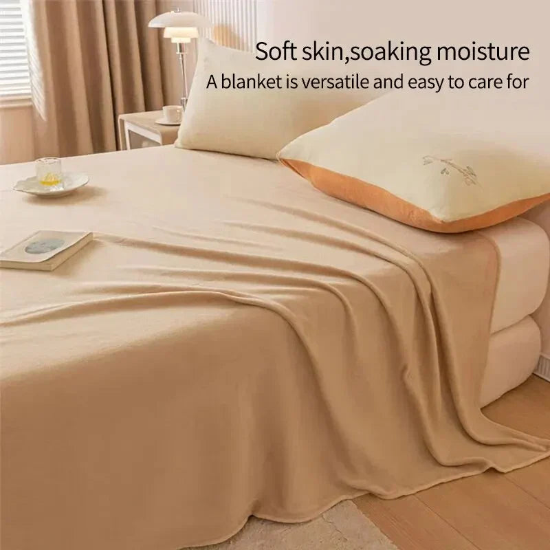 Maliben Thick Flannel Blanket - FlannelWarm