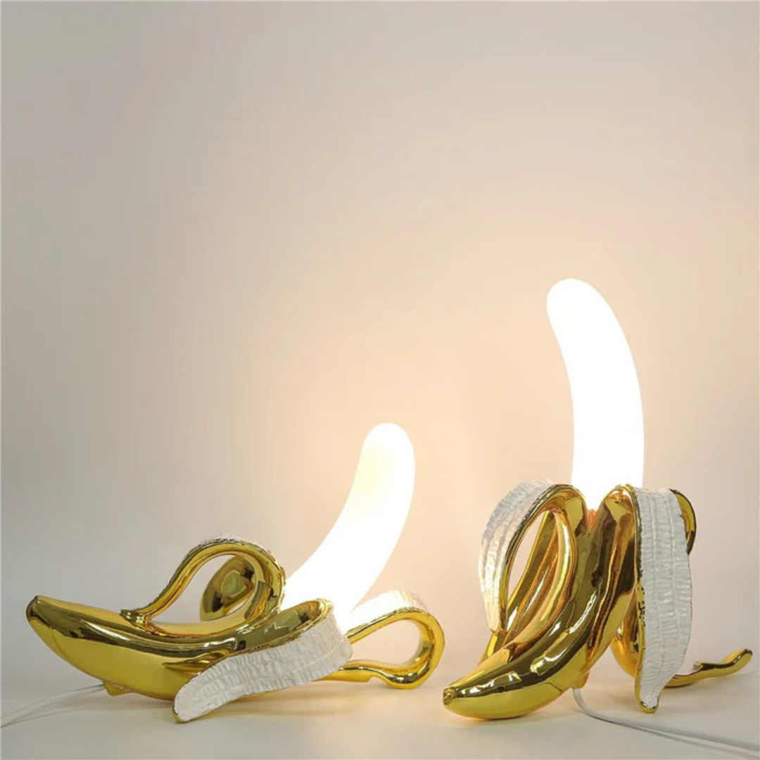 Maliben | Golden Banana Led Table Lamp