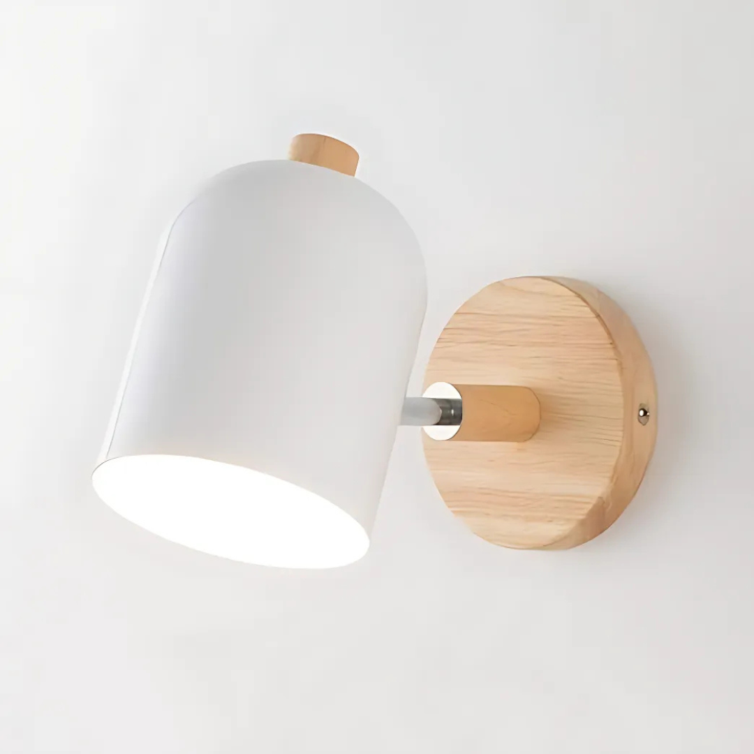 Maliben | Scandinavian Wooden Wall Lamp