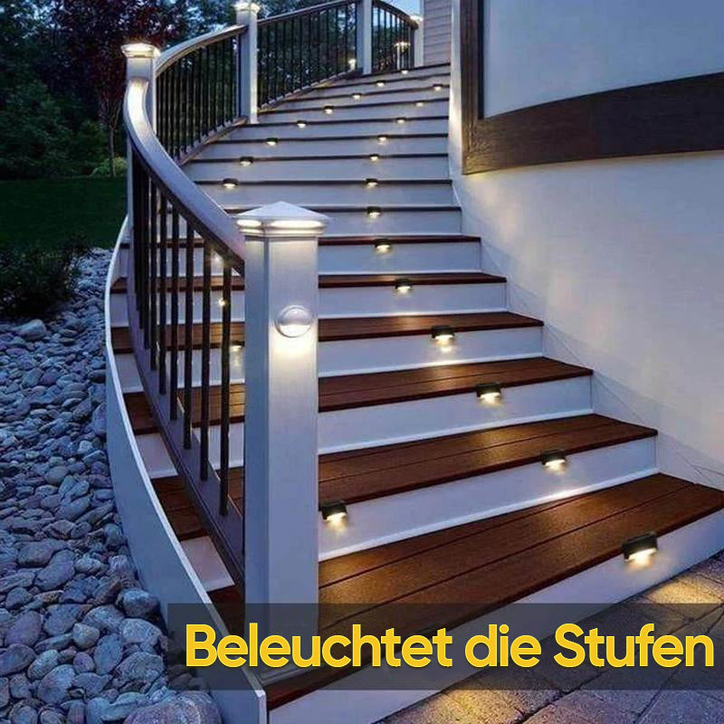 Maliben | Solar Outdoor Step Lights (4 Pcs)