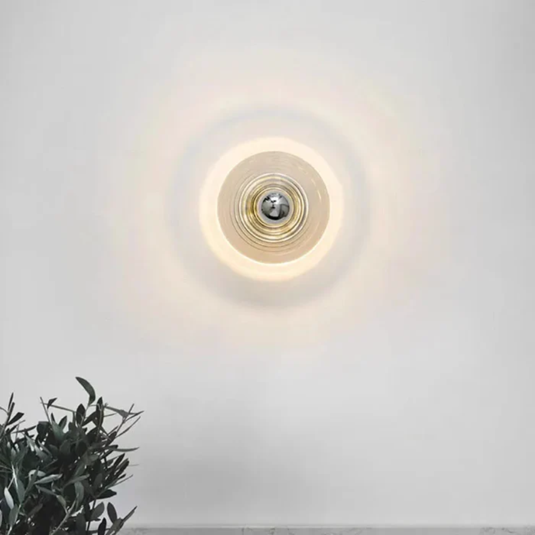 Maliben | Vintage Glass Wall Lamp