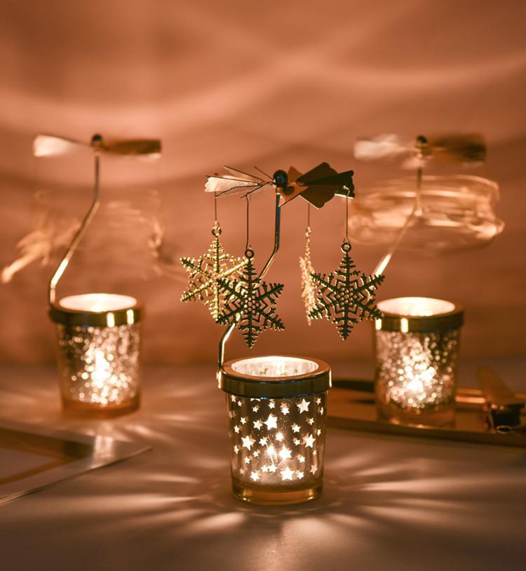 Maliben | Spinning Candle Holders