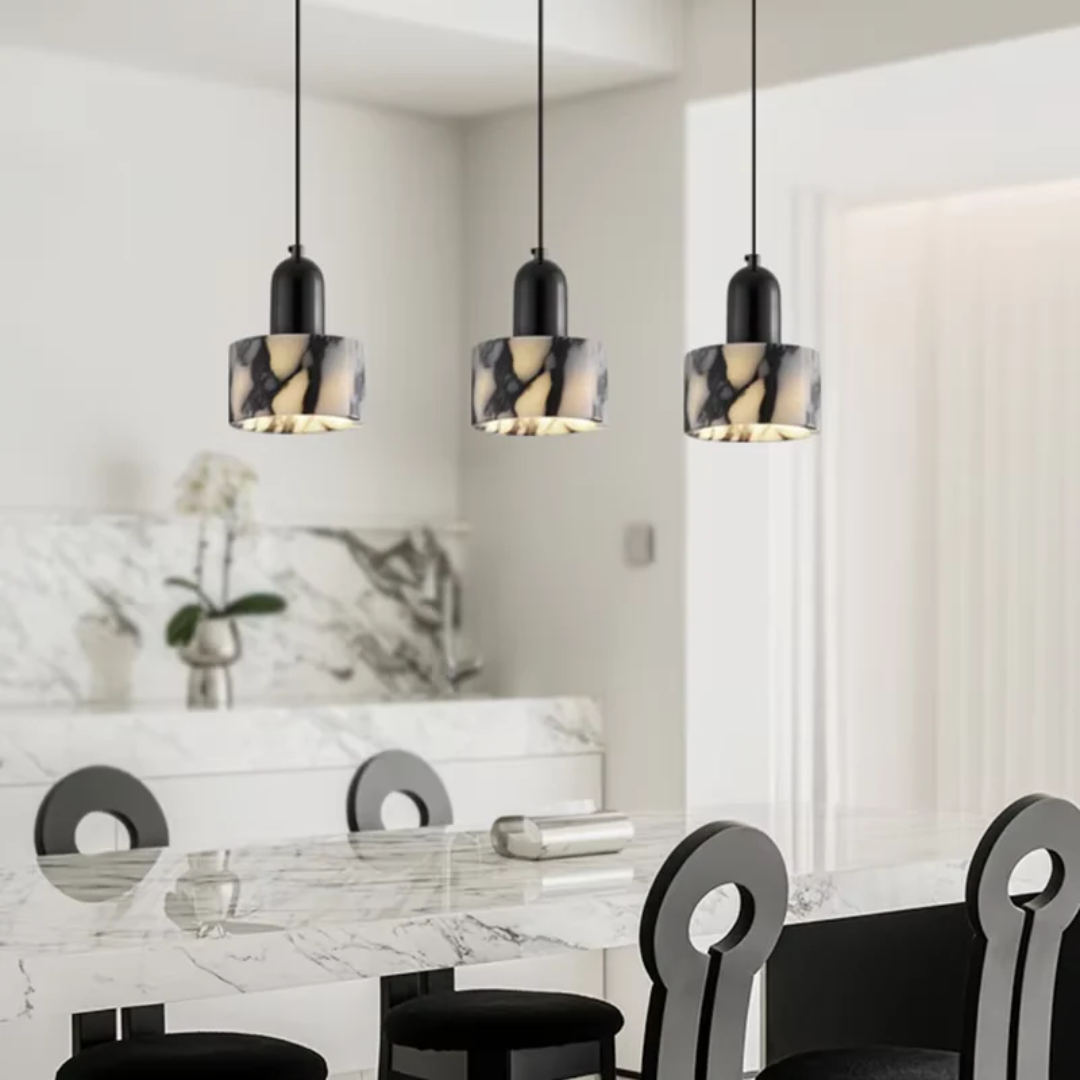 Maliben | Luxury Black Marble Design Pendant Lamp