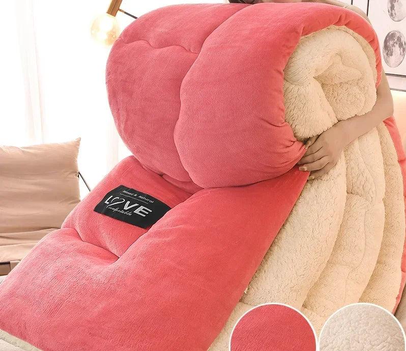 Maliben | Luxury Winter Duvet With Double Flannel Fleece - Frostguard