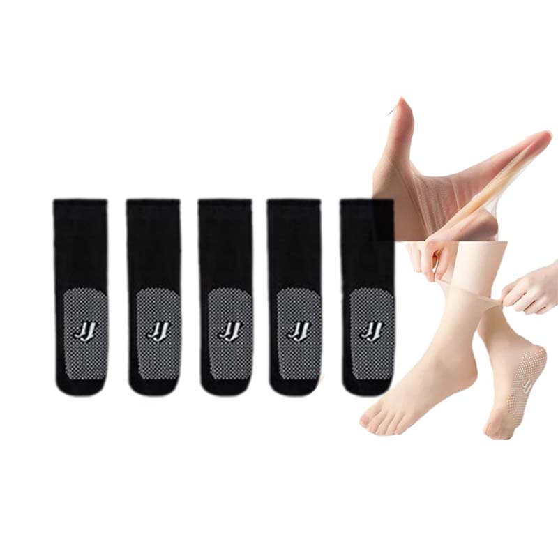 Maliben | Invisible, Non-Slip Crystal Silk Socks For Spring And Summer
