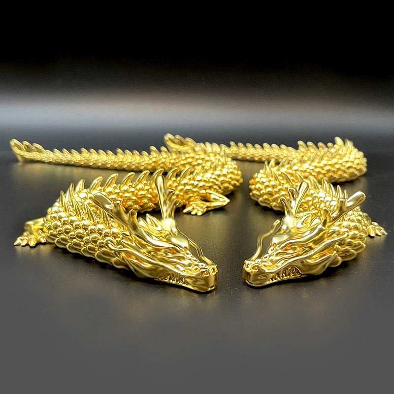 Maliben | Gold Dragon With Movable Joints