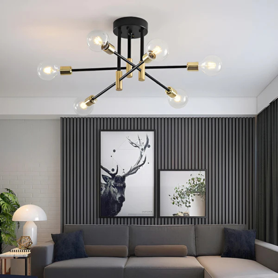 Maliben | Retro Led Ceiling Lamp