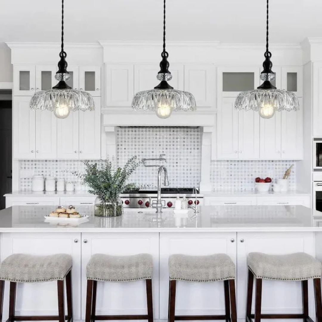 Maliben | Stylish Retro Glass Pendant Lamp