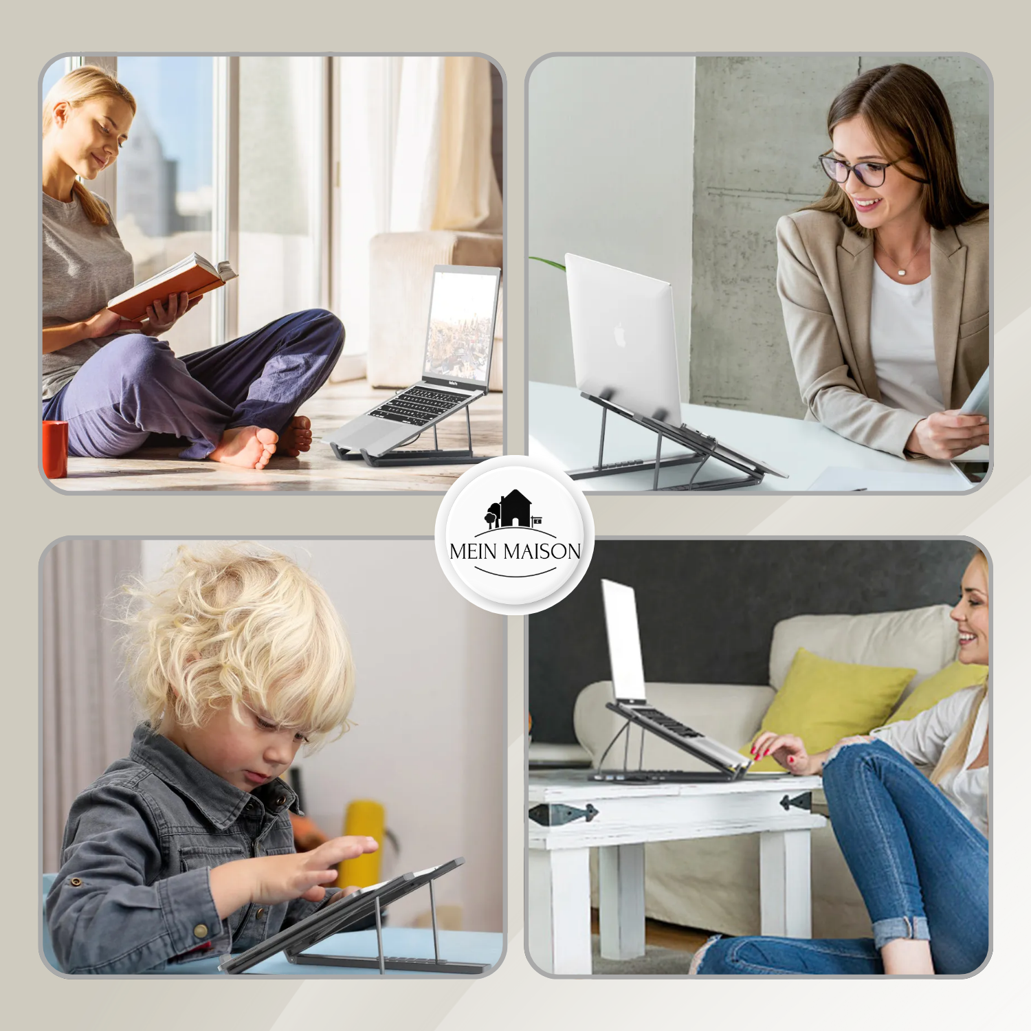 Maliben | Prodock StAnd – 8-In-1 Laptop Riser and Hub Combined!