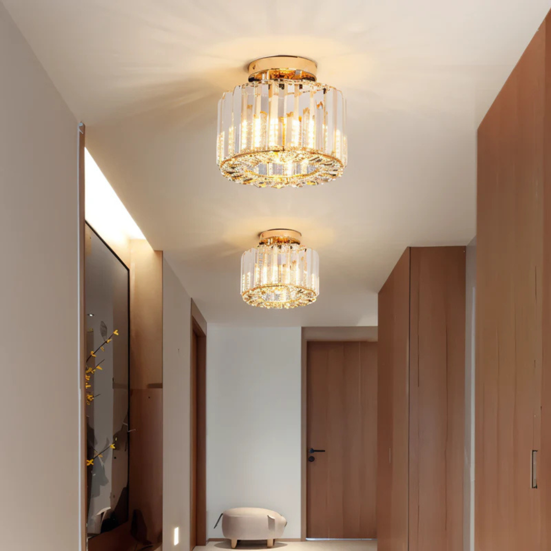 Maliben | Luxury Crystal Ceiling Lamp | Radiant Ceiling Lighting