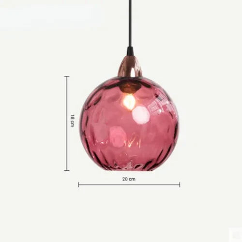Maliben | Glass Ball Pendant Lamp - Lumisphere