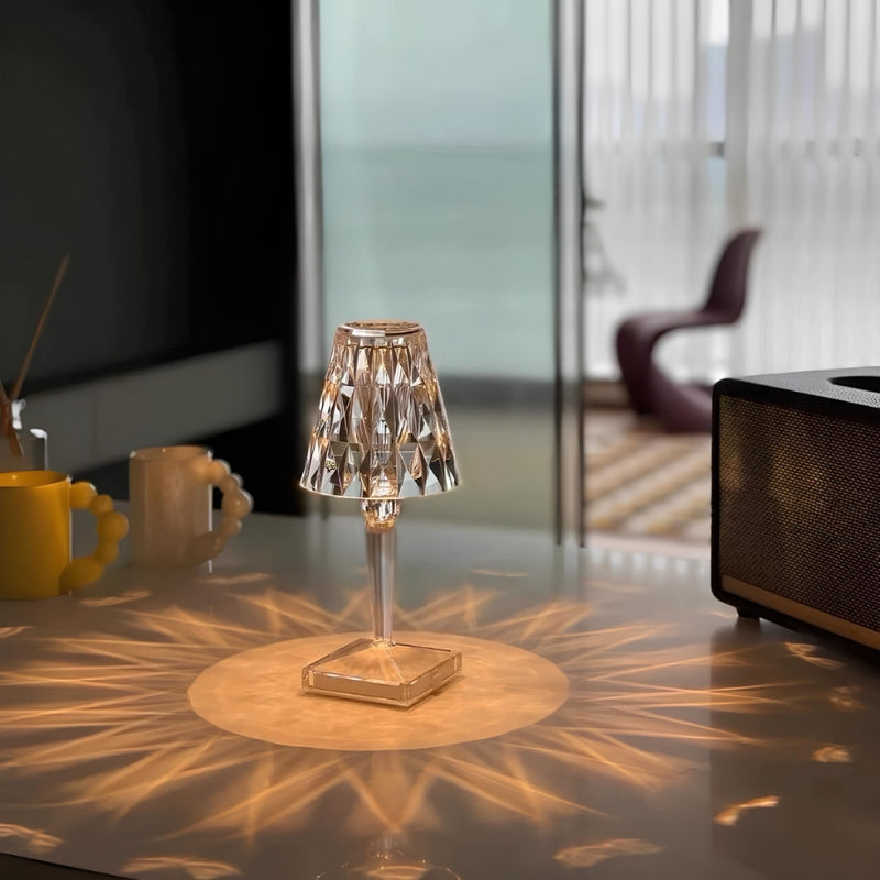 Maliben | Crystal Table Lamp With Touch Control - Lumecrystal