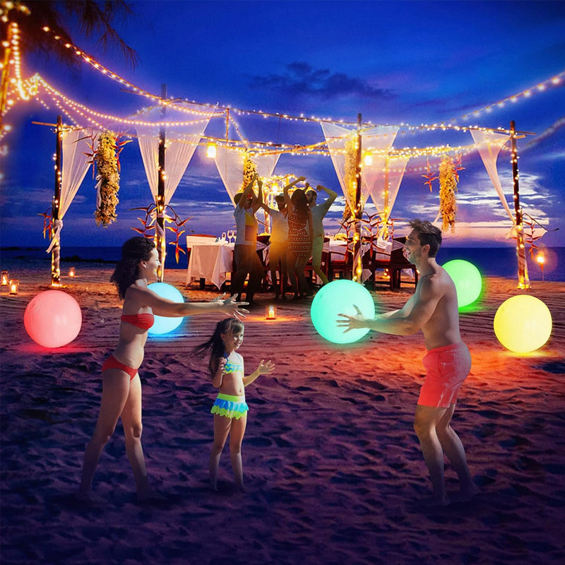 Maliben | 16 Colors Bright Water Ball Led Light