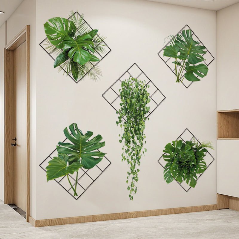 Maliben | Plant Stickers - Illusion Of Realistic Plants - Decorate In Style