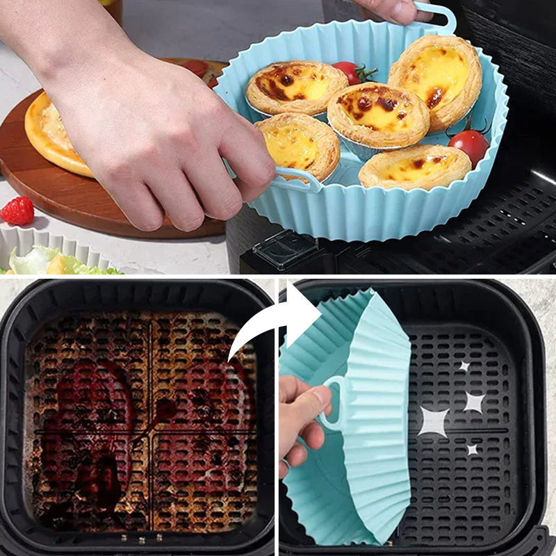 Maliben | Hot Air Fryer Silicone Baking Sheet