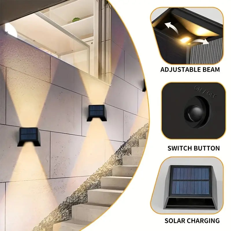 Maliben | Wireless Led Solar Wall Lamps Pro - Create The Perfect Atmosphere In Your Garden!