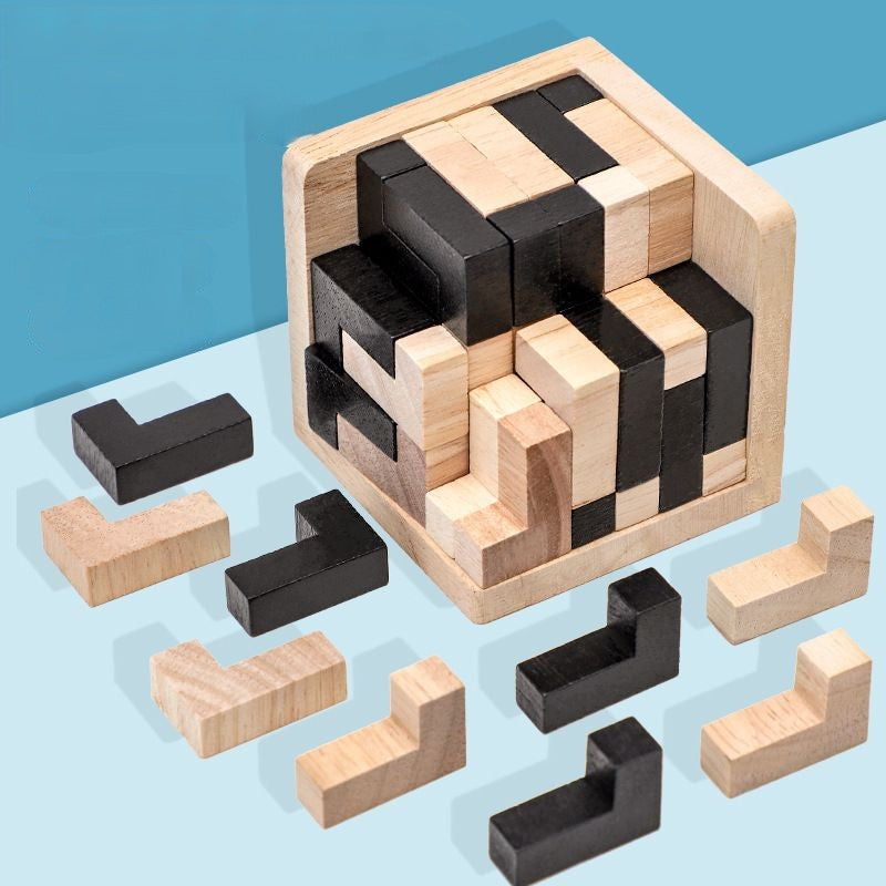 Maliben | Wooden Intelligence Game Brain Confusion Game