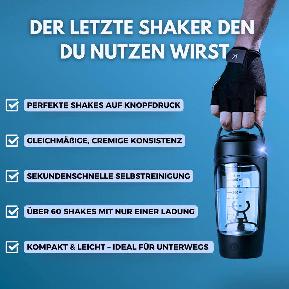 Maliben | Mixmaster Shaker Bottle | 100% Lump-Free, Leak-Proof & Bpa-Free Solution