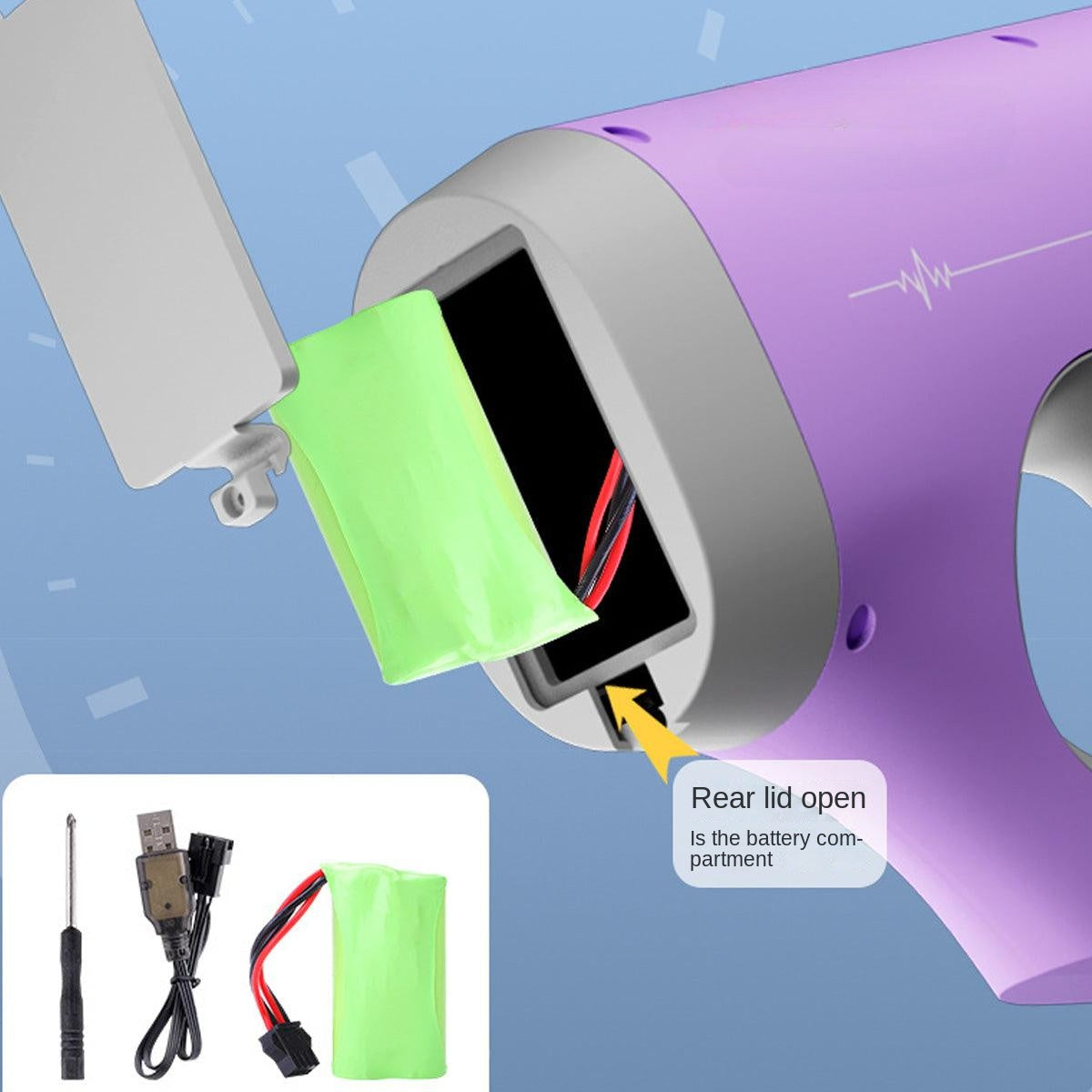 Maliben | Horse Lamp Pulse Fully Automatic Water Gun