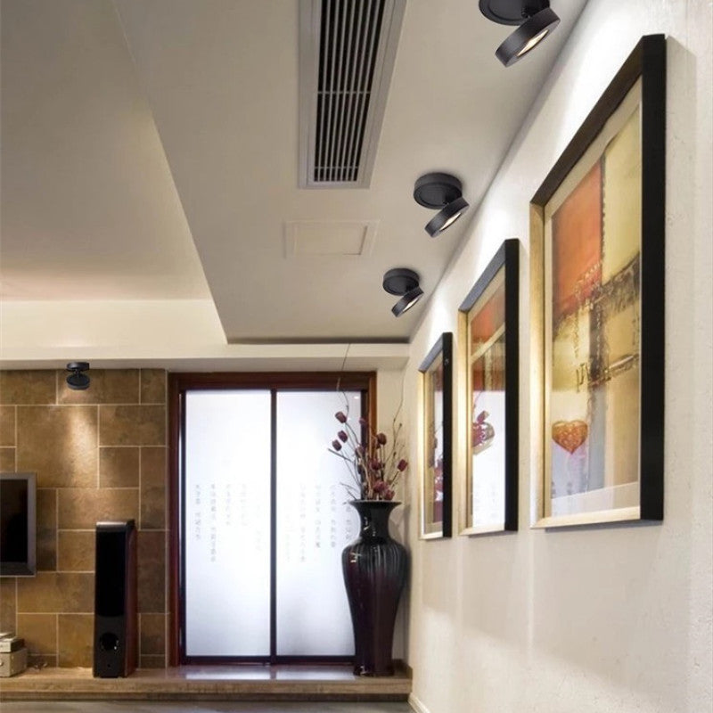 Maliben | Industrial Geometric Metal Ceiling Spot