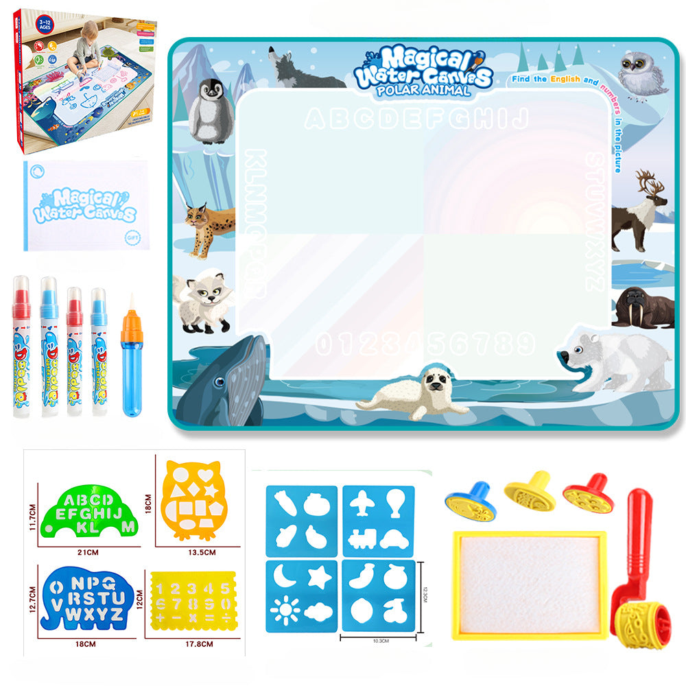 Maliben | Splashmaster Creative Mat — Endless Painting Fun That Keeps Home Clean And Makes Kids Happy