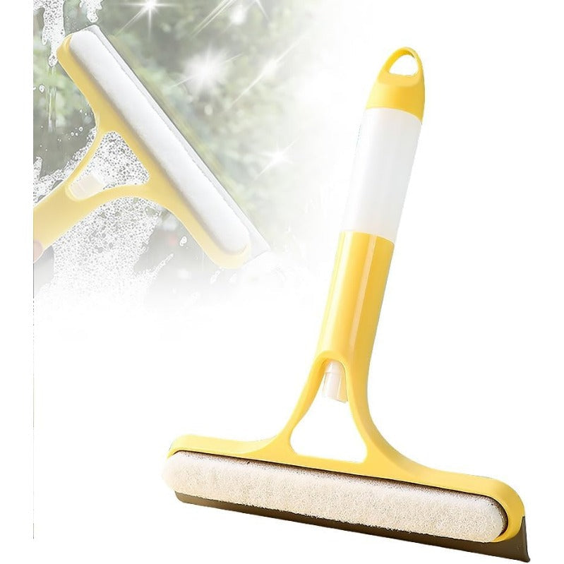 Maliben | Brightswipe 3 In 1 Window Squeegee Cleaner With Spray Bottle