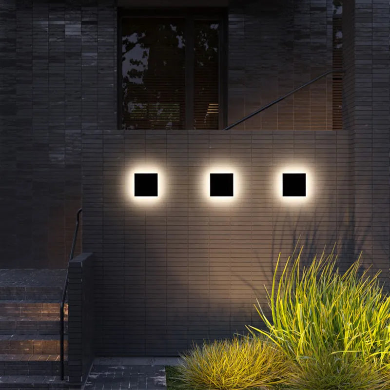 Maliben | Modern Minimalistic Outdoor Wall Lamp Led Metal
