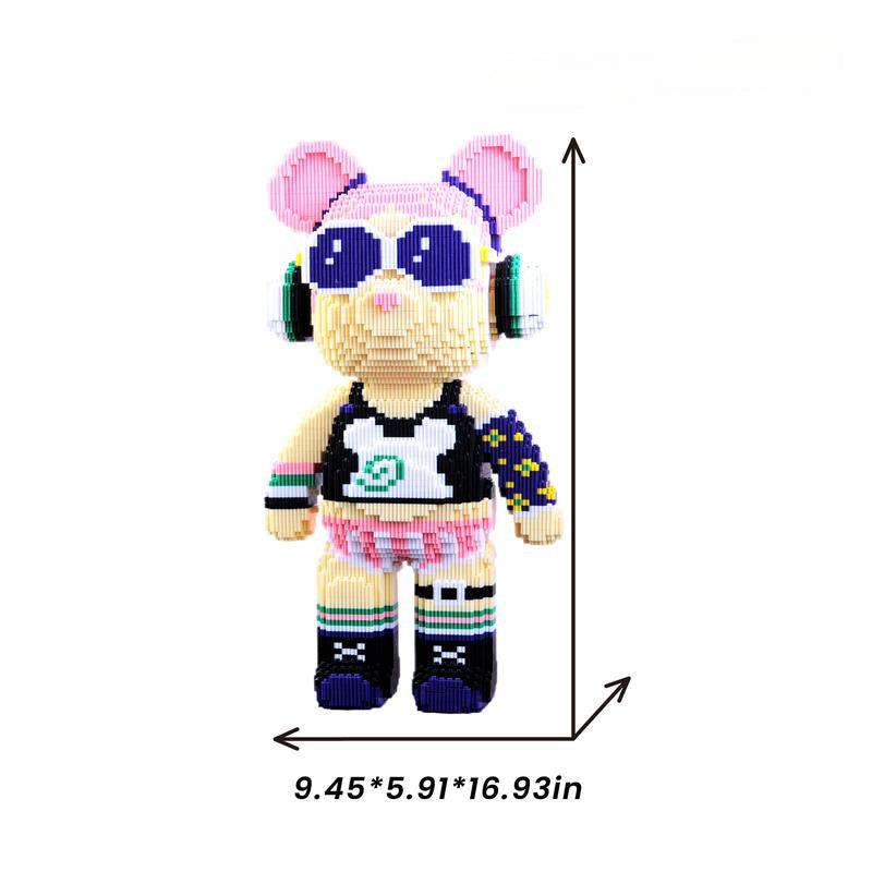 Maliben | Diy Pixel Art Block Bear Figures – Creative Building & Collectible Display