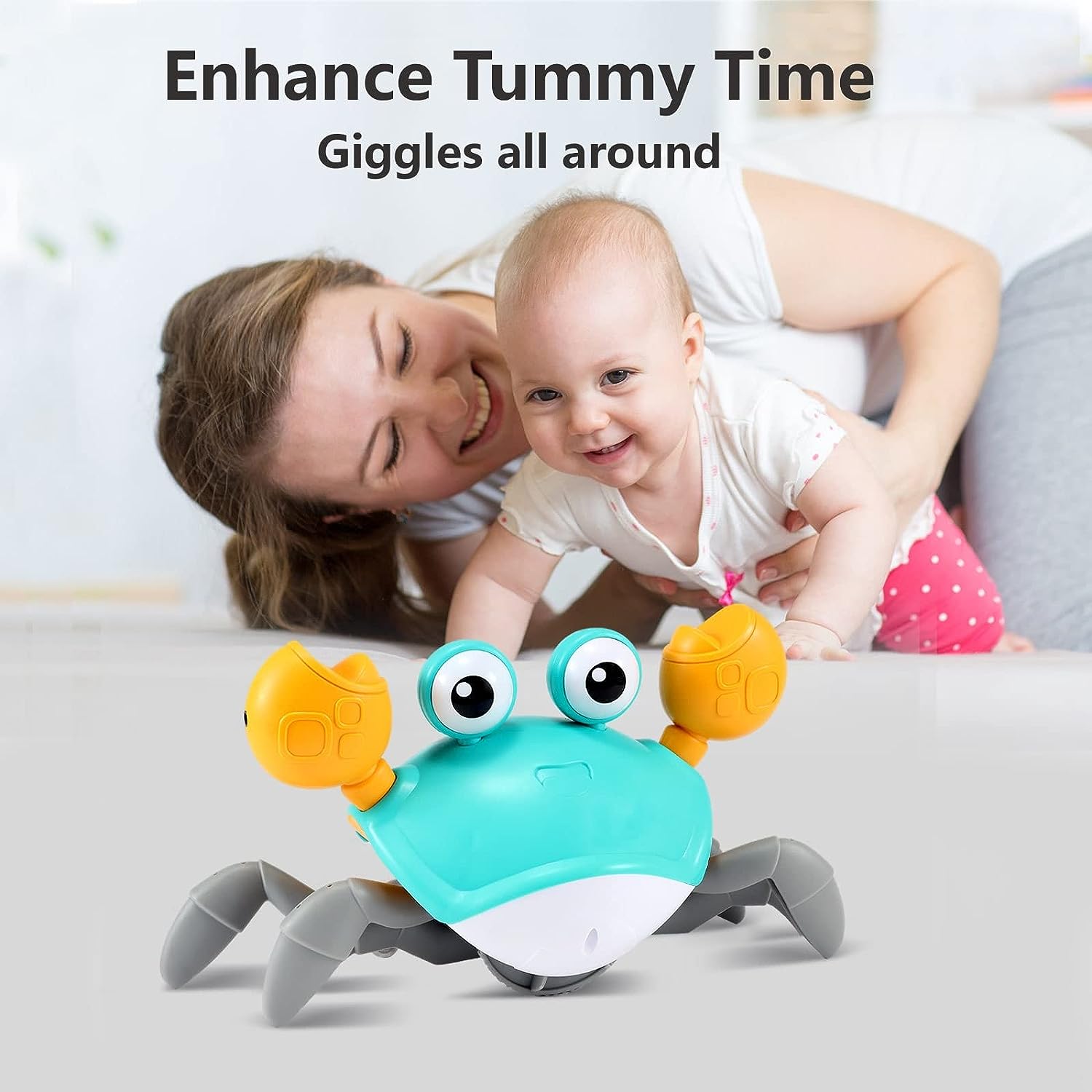 Maliben | Enchanting Crawling Crab - Explore The World With The Enchanting Crawling Playmate