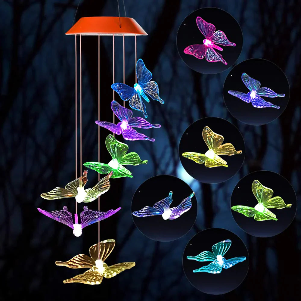 Maliben | Solar Butterfly Chandelier