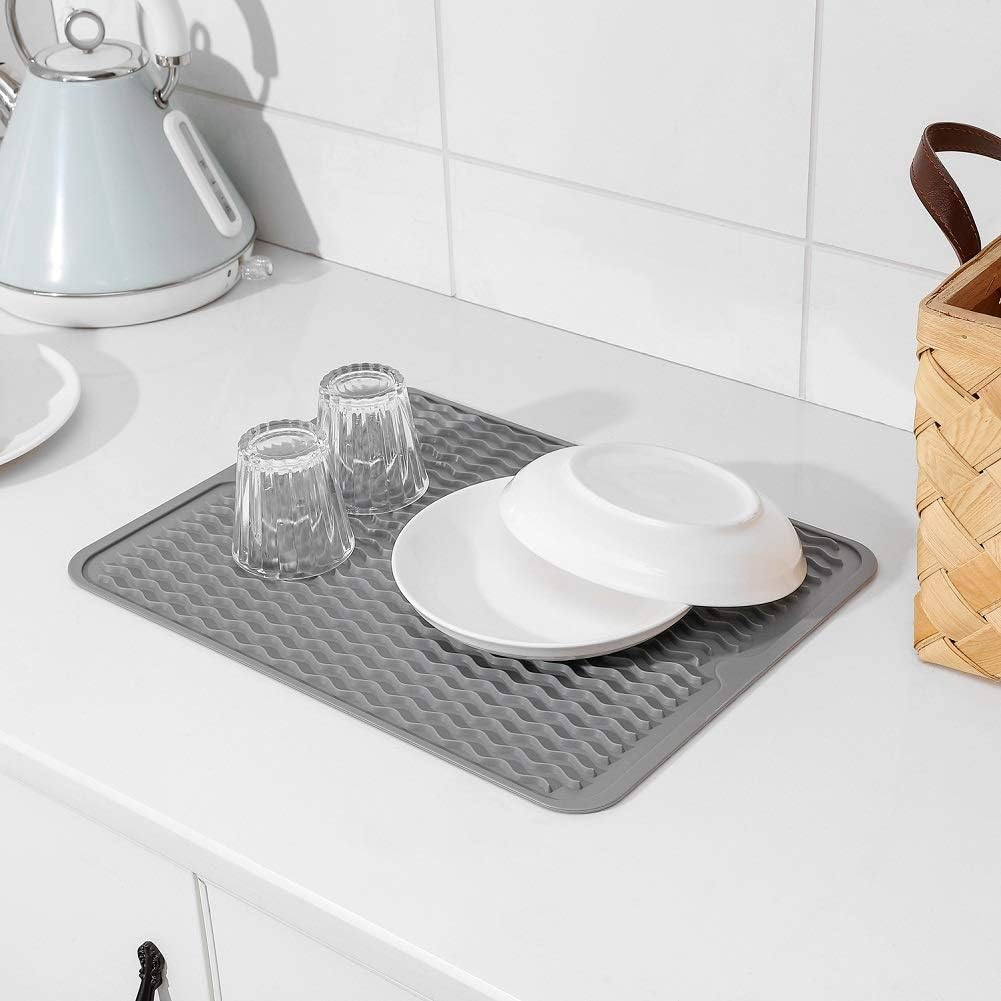 Maliben | Küchenwella Silicone Kitchen Mat | Heat Resistant & Non-Slip | Dish Mat, RefrigeraTor & Drawer Liner | Bpa-Free & Easy to Clean