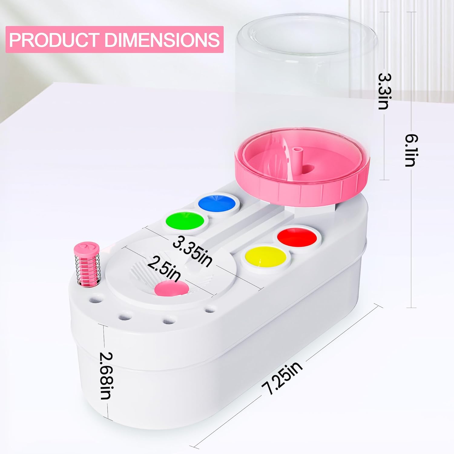 Maliben | [2025 Newest] Paint Brush Cleaner Brush Rinser