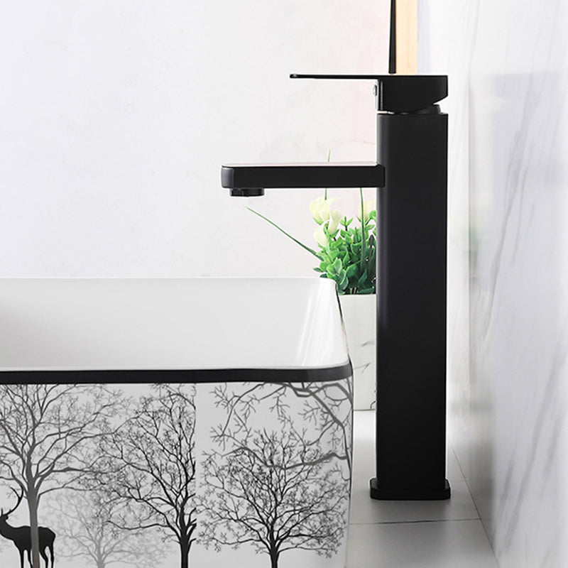 Maliben | Contemporary Sink Faucet Digital Display Monochrome Low Arch Basin Bathroom Sink