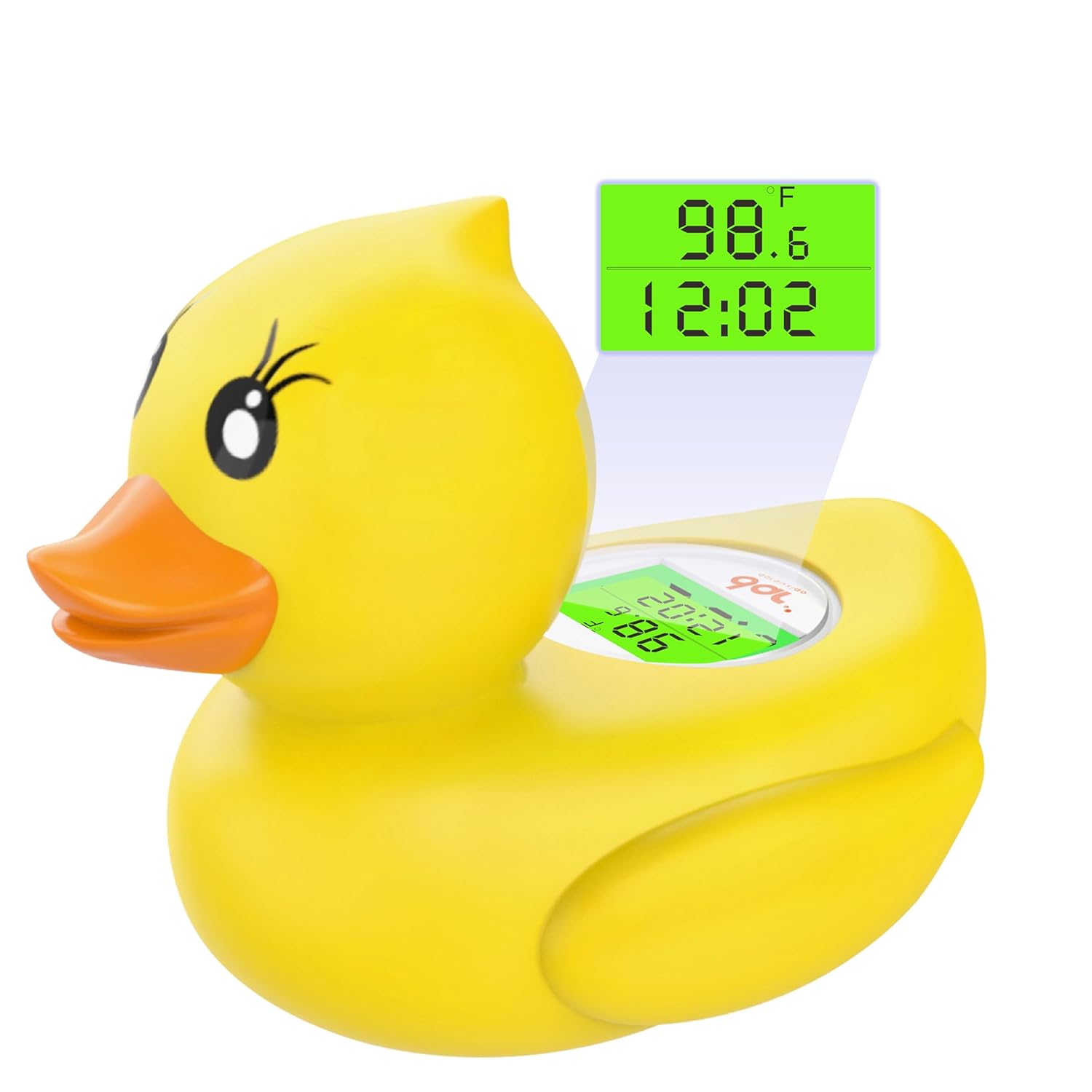 Maliben | Aquaveilig Baby Bath Thermometer – Digital Display With 3 Colors And Temperature Warning
