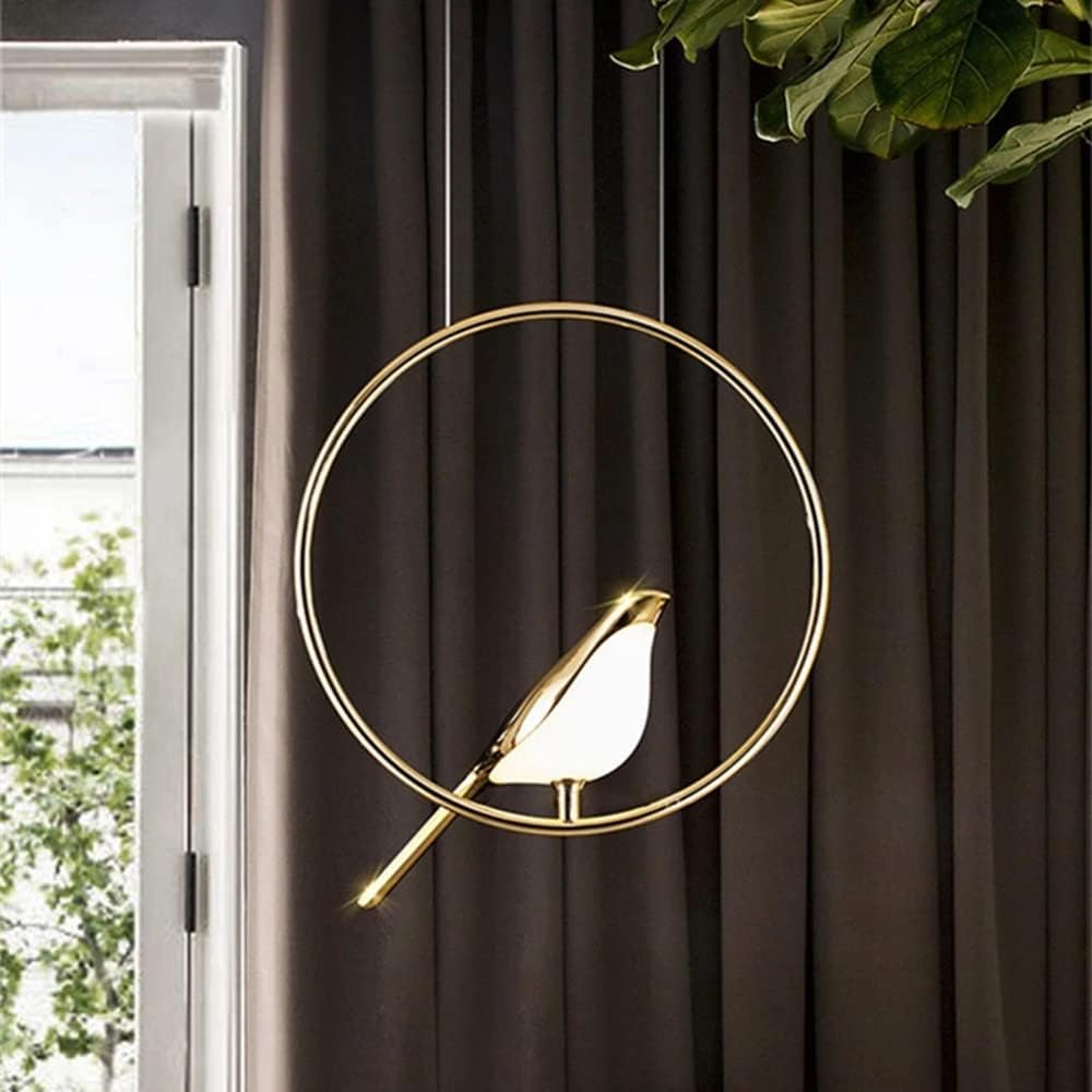 Maliben | Birdlume Light – Unique Led Pendant Lamp With Bird Design