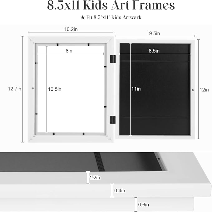 Maliben | Artnest Magnetic Frame | Creative Display Solution For Children's Artwork