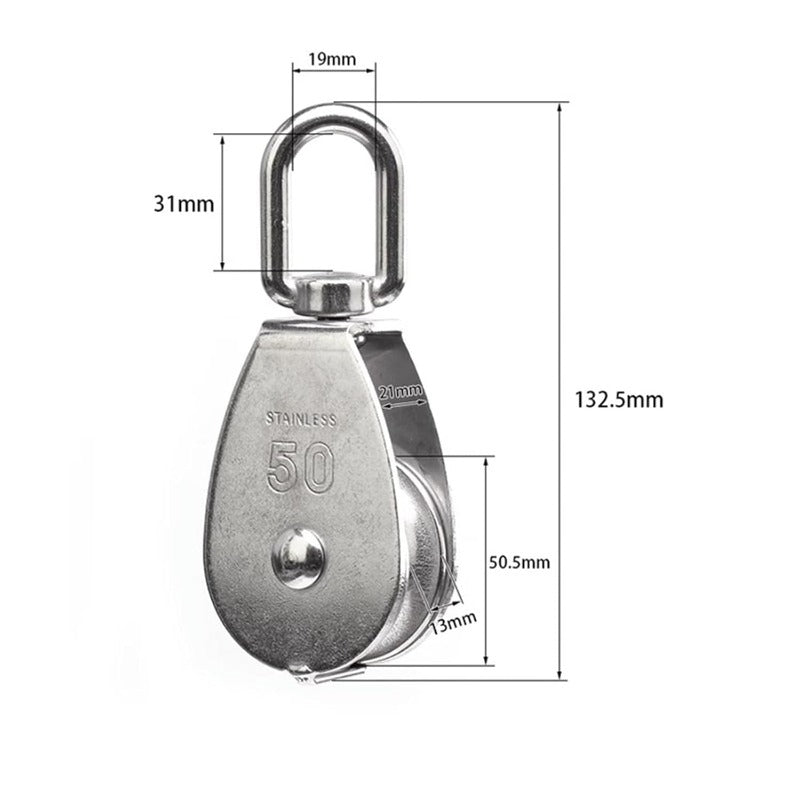 Maliben | Stainless Steel Swivel Pulley