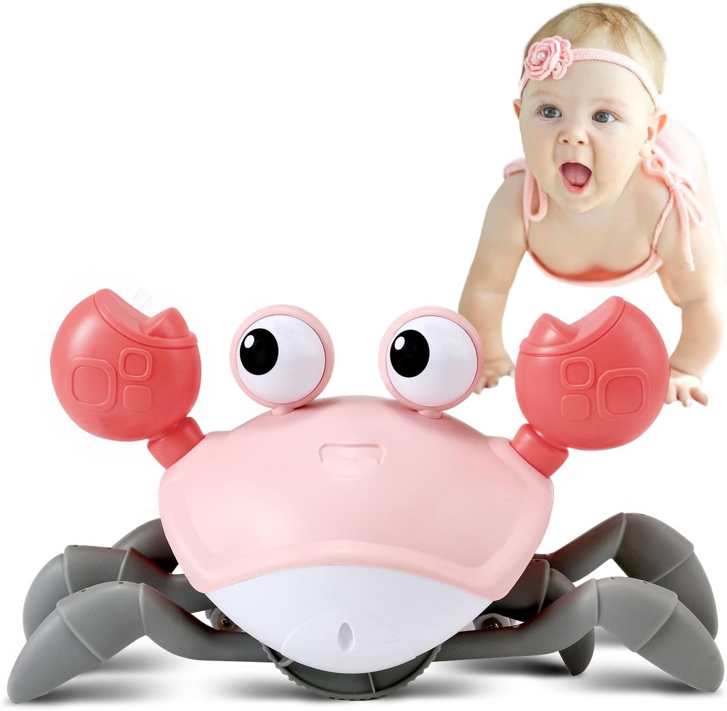 Maliben | Enchanting Crawling Crab - Explore The World With The Enchanting Crawling Playmate