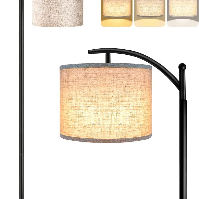 Maliben Floor lamp with 3 color temperatures LED bulb, floor lamp high industrial...