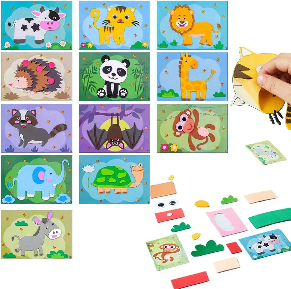 Maliben | 3d Foam Puzzle With Stickers