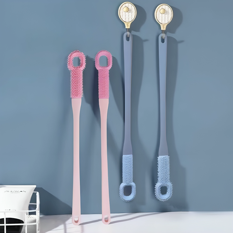 Maliben | Soft Silicone Foot Spa Long Cleaning Brush